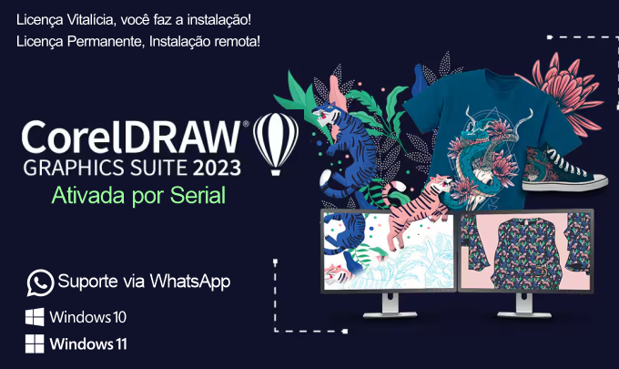 CorelDRAW 2023 LICENÇA VITALÍCIA - Loja de softwares Colecion Web Solutions – CorelDraw, Adobe entre outros, soluções digitais completas: criação de sites, sistemas de delivery, catálogos online e gestão empresarial.