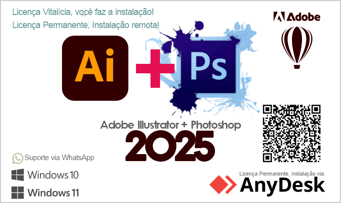Adobe Illustrator, Adobe Photoshop 2025 LICENÇA VITALÍCIA - Loja de softwares Colecion Web Solutions – CorelDraw, Adobe entre outros, soluções digitais completas: criação de sites, sistemas de delivery, catálogos online e gestão empresarial.