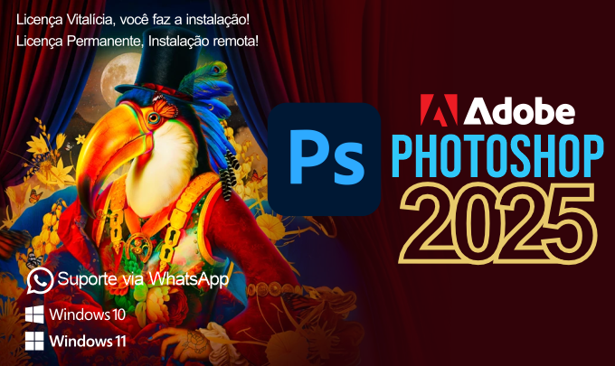 Adobe Photoshop 2025 LICENÇA VITALÍCIA - Loja de softwares Colecion Web Solutions – CorelDraw, Adobe entre outros, soluções digitais completas: criação de sites, sistemas de delivery, catálogos online e gestão empresarial.
