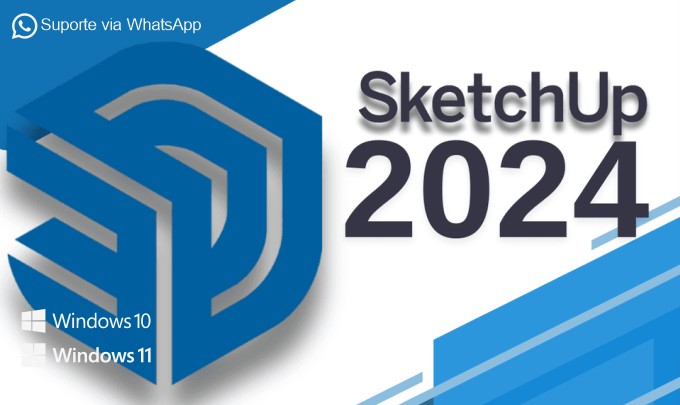 SketchUp PRO 2024 - Loja de softwares Colecion Web Solutions – CorelDraw, Adobe entre outros, soluções digitais completas: criação de sites, sistemas de delivery, catálogos online e gestão empresarial.