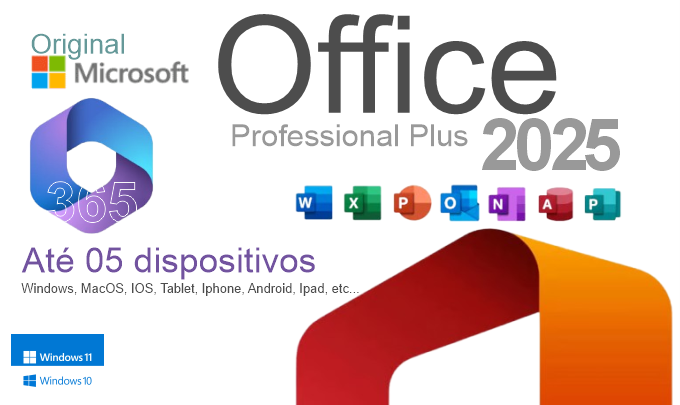 Office 365 PRO PLUS 2025 Original - Loja de softwares Colecion Web Solutions – CorelDraw, Adobe entre outros, soluções digitais completas: criação de sites, sistemas de delivery, catálogos online e gestão empresarial.