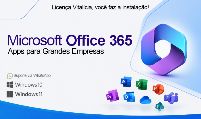 Microsoft 365 - Office, Apps para Grandes Empresas - Loja de softwares Colecion Web Solutions – CorelDraw, Adobe entre outros, soluções digitais completas: criação de sites, sistemas de delivery, catálogos online e gestão empresarial.